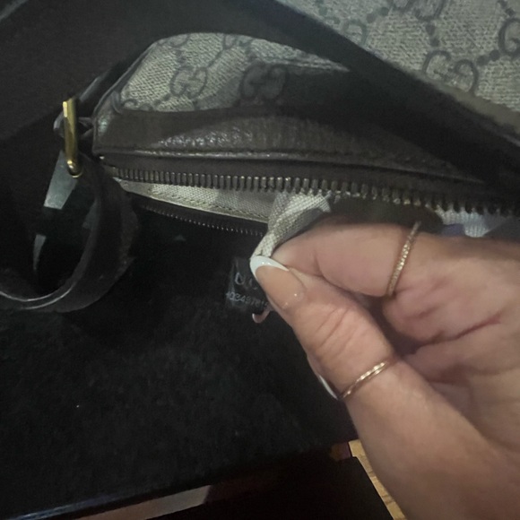 Authentic Gucci Ophidia half moon monogram small hobo - Picture 6 of 11